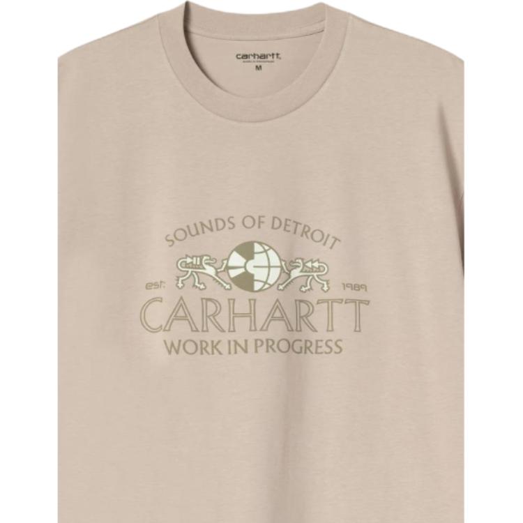 Carhartt WIP FW25 Gatecrasher T-Shirt Loose Fit Front Print Comfortable Simple Short Sleeve T-Shirt Men Tops I035481-2LP-XX
