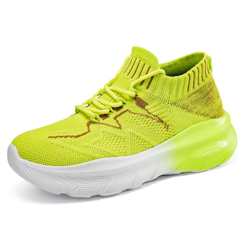 Fashion Non-slip Sole Round Toe Beige Boots Ladies High Shoes Women Grandma Sneakers Sports Loafer'lar Tenise Training Type Shoses