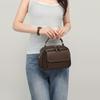 Versatile Retro Women Shoulder Bag PU Leather Large Capacity Messenger Handbag Luxury Cosmetic Bag