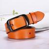 Genuine Leather Womens Belt With Alloy Buckle For Casual Fashion And Office Wear