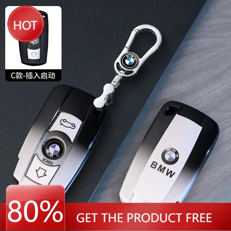 Heiß 2025 TPU Auto Smart Key Hülle Abdeckung Schutzhülle Fernbedienung Schlüsselgehäuse Für BMW 1 3 5 6 Serie E90 E91 E92 E60 E70 E71 E72 E82 E87