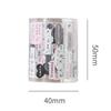 Mr. Paper 6 Style Cartoon Cute Pattern Waste Discharge Tape Korean Guka Handbook Material Sticker Cute Stationary Supplies