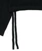 NOIRER FOR WOMAN Two-Way Off-Shoulder V-Neck Knit (Black)