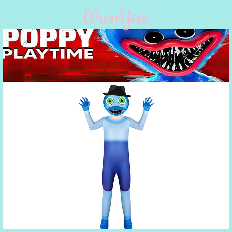 Poppy Playtime Huggy Wuggy Tata Kombinezony Cosplay Maska Kostium na Imprezę Stroje Idealne na Imprezy Cosplayowe i Halloween!