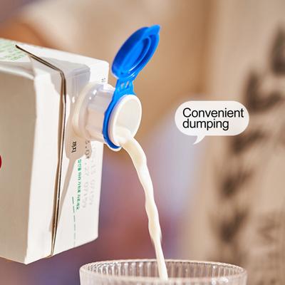 Convenient Wide Mouth Diversion Universal Milk Carton Beverage Juice Box Spout Kitchen Supplies Box Beverage Pourer
