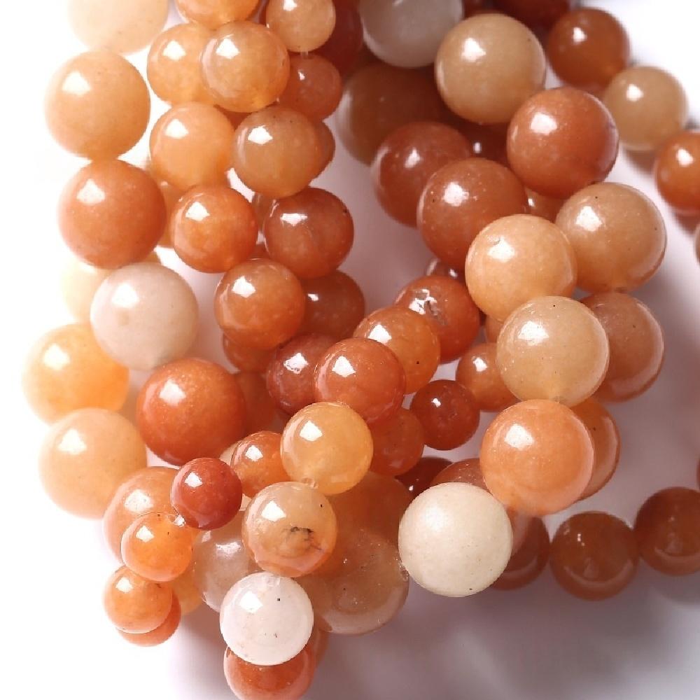 

Красный Авантюрин Камень Натуральные Круглые Бусины 15 Нить Гладкие Свободные Разделительные Бусины 4/6/8/10/12 мм для Изготовления Ювелирных Изделий DIY Браслеты Аксессуары Dia 4mm