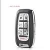 6+1 Buttons Silicone Car Key Cover Case For Chrysler Pacifica     Voyager  Proximity Smart Remote Key