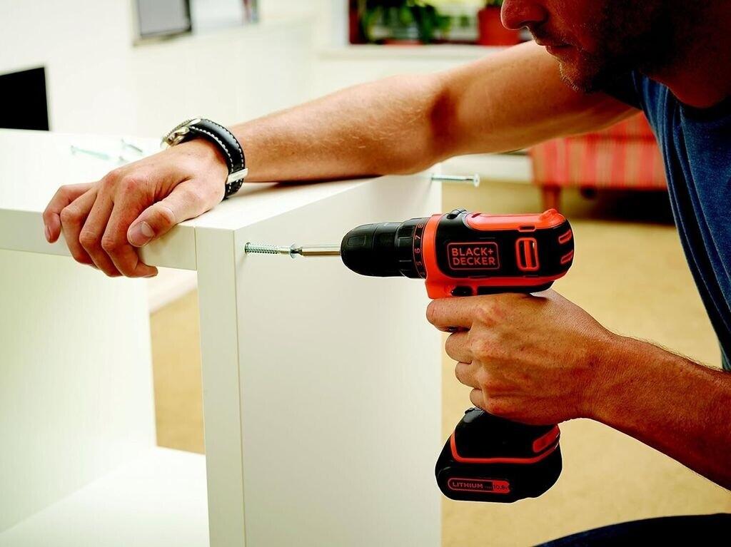Дрель-шуруповёрт Black & Decker BDCDD12KB