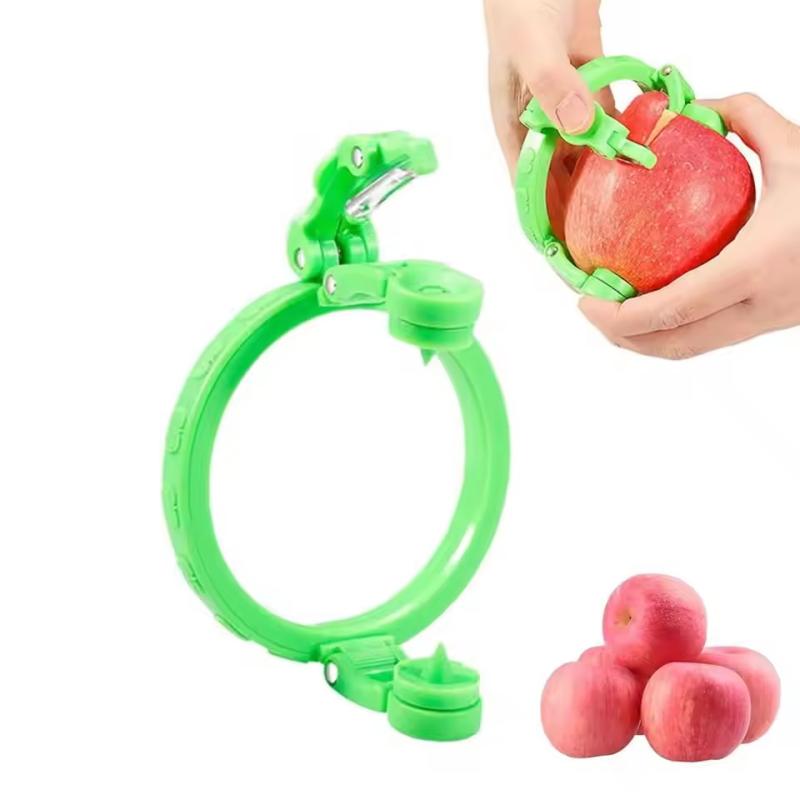 Multi-Purpose Fruit Peeler Tool Handheld Stainless Steel Foldable Pear Peeling Gadget Vegetable Slicer Foldable Design