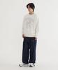 COVERNAT Palm Tree Graphic Sweatshirt Ivory