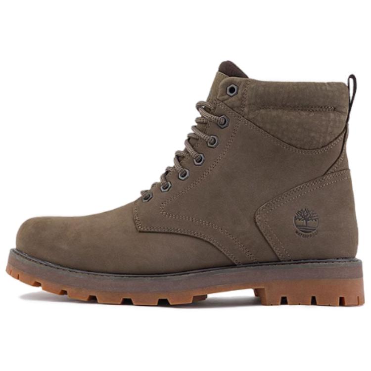 Timberland Britton Road Mid Waterproof Men s Medium Brown Nubuck A69UH-EM5 44