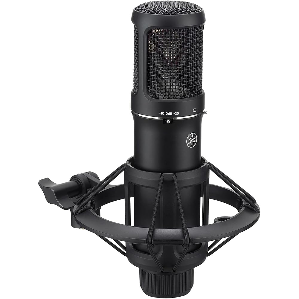 Yamaha YAMAHA YCM705 B Condenser Microphone Cardioid Recording Distribution Home Recording Black