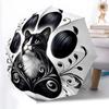 1pc Sturdy 8-Bone Auto Umbrella, cat Umbrella, Digital Printed, Foldable Umbrella for On-the-Go Outdoor Use