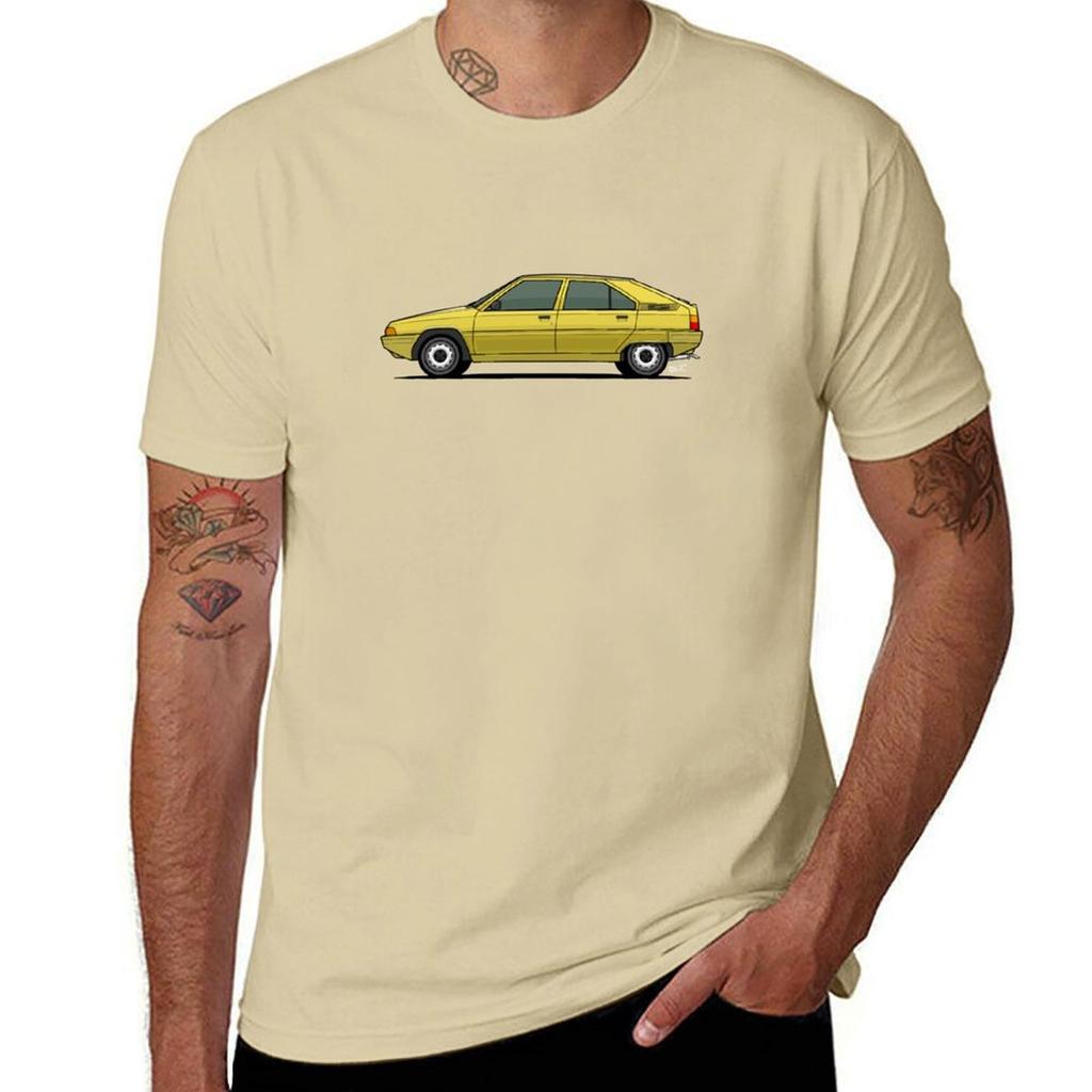 Citron BX 14 - Single Illustration - Jaune Cédrat T-Shirt anime heavyweights hippie clothes T-shirt men