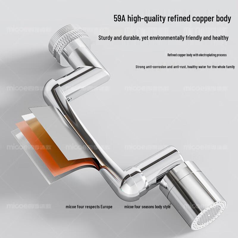 Universal Rotatable Faucet Extender & Aerator