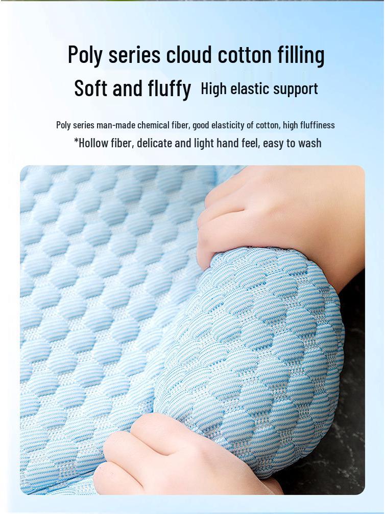 Cloud Shape 3D Cooling Mat for Pets - Breathable Enclosure Bed for Dogs and Cats