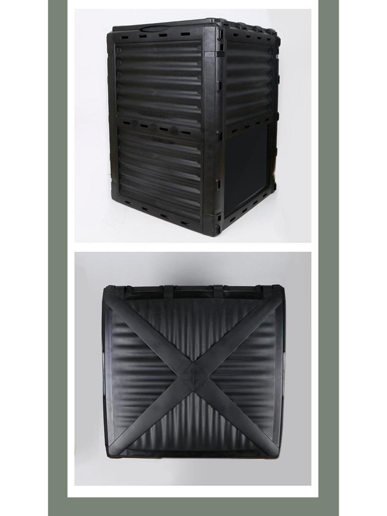 300L Garden Leaf Compost Bin for Organic Fertilizer & Kitchen Waste