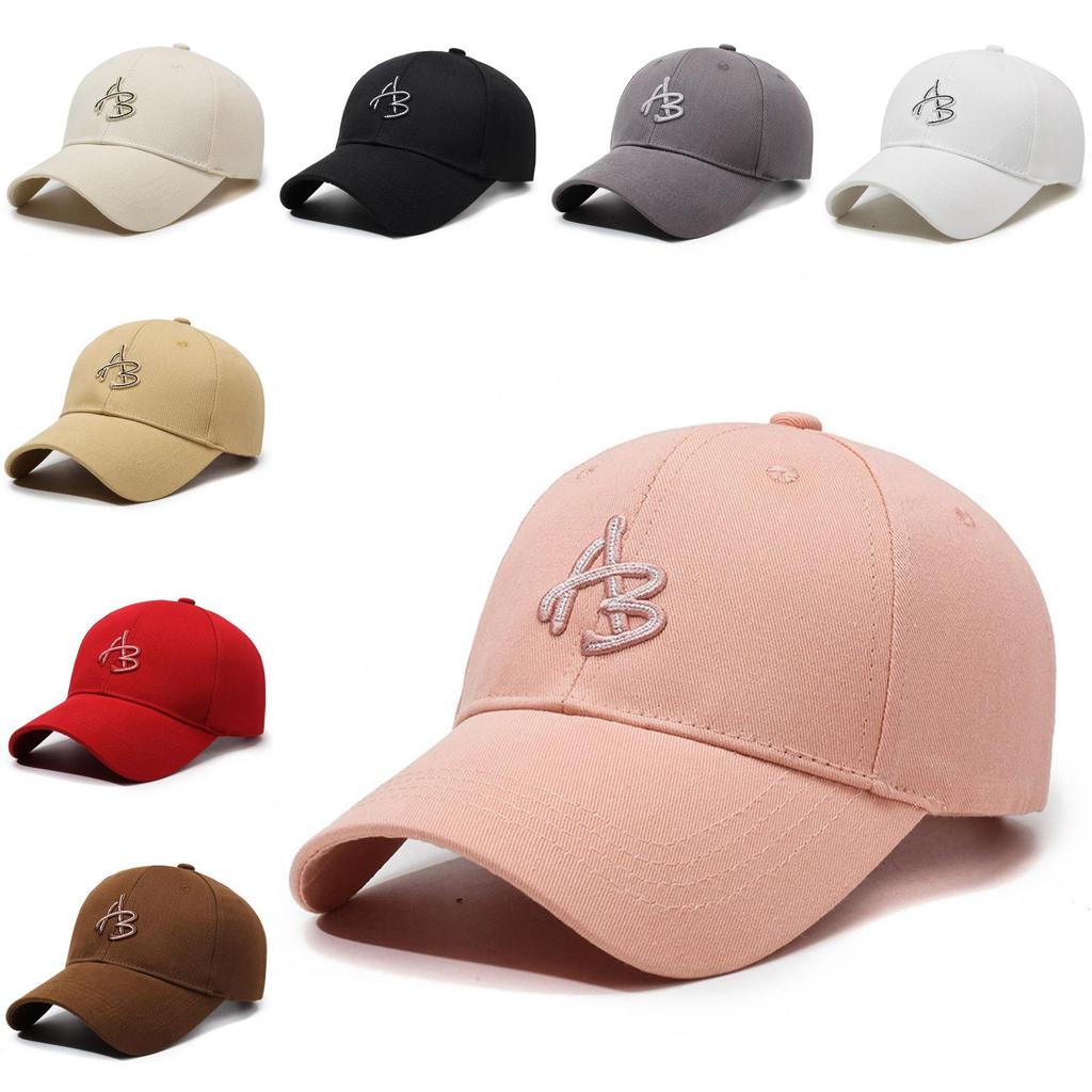 Trendy Embroidered Letter Baseball Cap With Adjustable Fit For Casual Men And Women