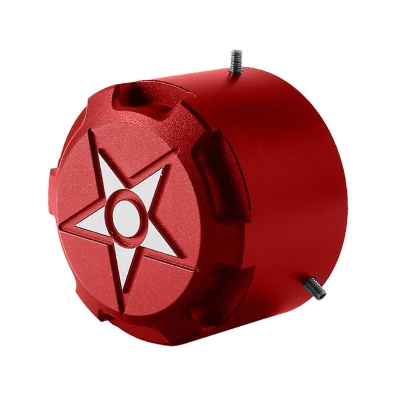 

Easy Installation Stylish Machined Surfaces Weather Resistant Double Axles Nut Cover Lid Vehicle Aesthetic Enhancement красный