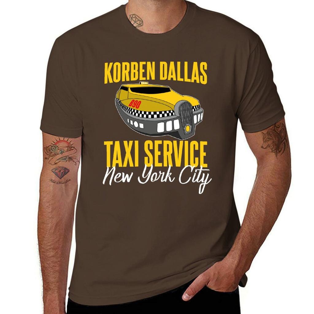 Korben Dallas Taxi Service TShirt Quick Drying Korean Fashion Unisex Graphic T Shirts