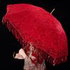 Red Bridal Umbrella Set for Chinese Wedding Ceremony and Dowry