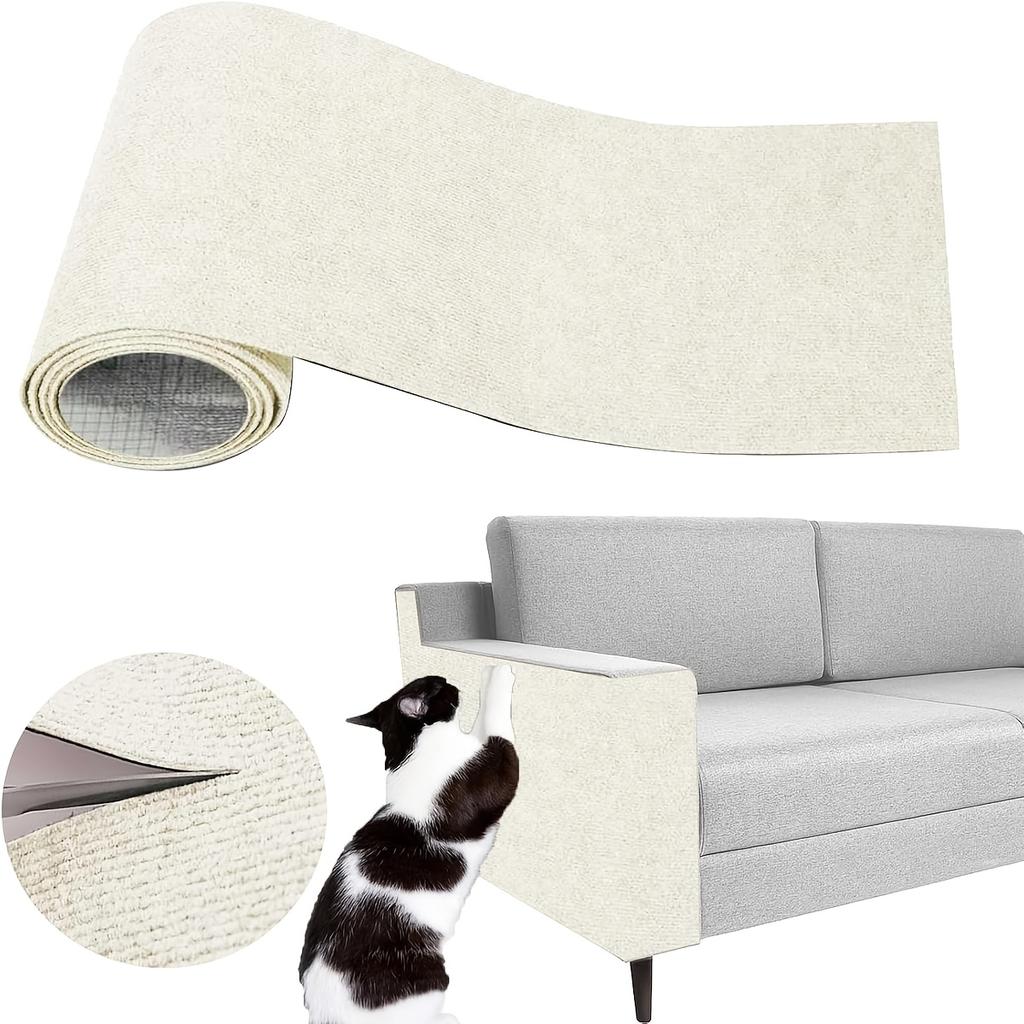 Cat Scratching Pad, Wear-Resistant Corner Pad, Multifunctional Self-Adhesive Carpet, Cat Climbing Frame, Durable Furniture Protective Cover