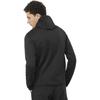 SALOMON Outline Minimalist Letter Embroidery Fashion Hooded Warm Casual Jacket Men Jacket Black LC2293300