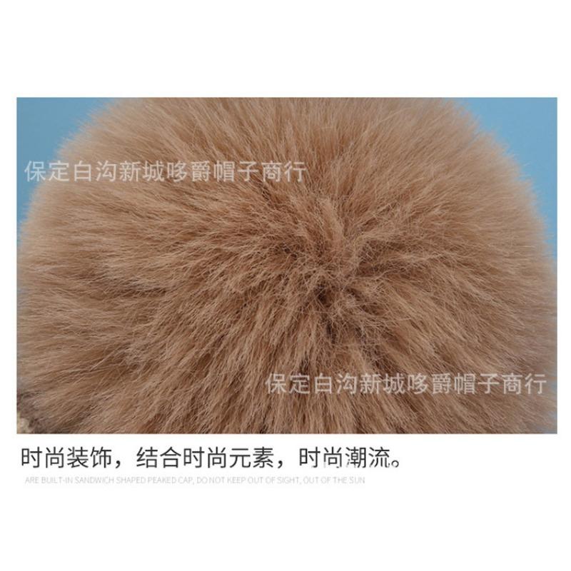 Women S Sweet Knit Hat Winter Warm Windproof Beanie Cap