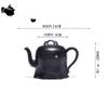 Chinese Teapot Collection Stone Yellow Material Yubi Chengshui Handmade Teapot Yixing Purple Clay Pot Drinking Pu'er 290ml
