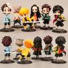 Demon Slayer Figure 6Pcs 7cm - Kamado Tanjirou & Kamado Nezuko Chibi, Anime Model Toy,Christmas Kids' Gift, Desktop Ornament,
