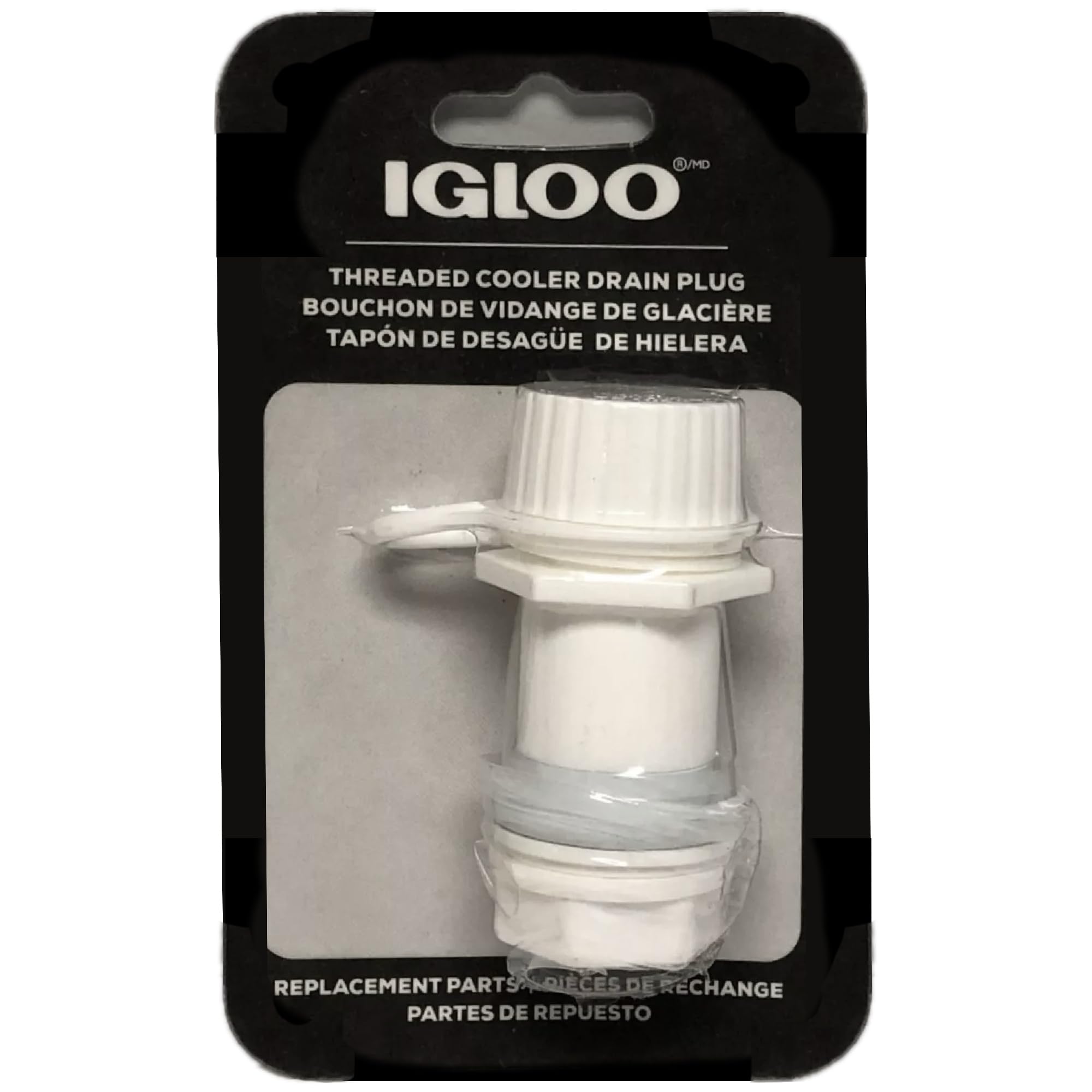 

Запасные части для охладителя Igloo igloo, сливная пробка, измельченная 00024011 белый