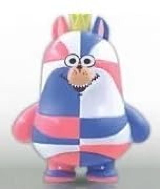 

Tiny mascot figure Gachapon capsule toy [Gordie] B.LEAGUE (single item)