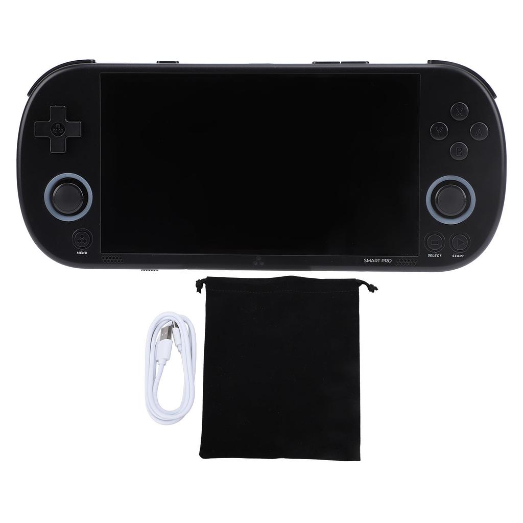 Handheld Game Console 4.96 Inch IPS Screen 9000+ Games Built in 64G Memory Card A133P Processor Supp