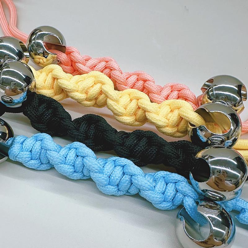 Braided Lanyard Hand Braided Shoulder Strap Bag Accessories Short Hand Strap Bag Shoulder Strap Replacement Bag Accessories