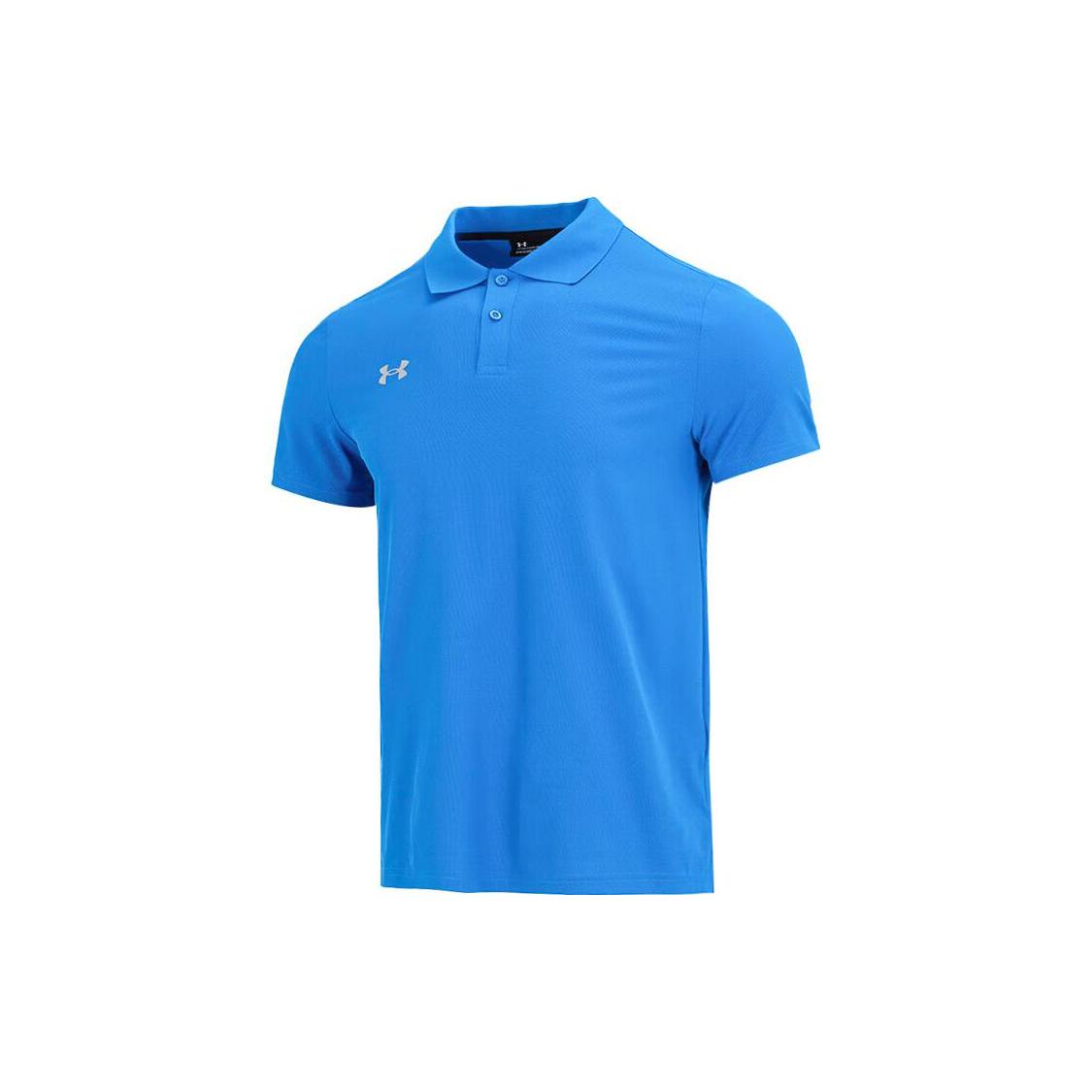 Мужская футболка-поло Under Armour Синяя 23500507-436 4XL