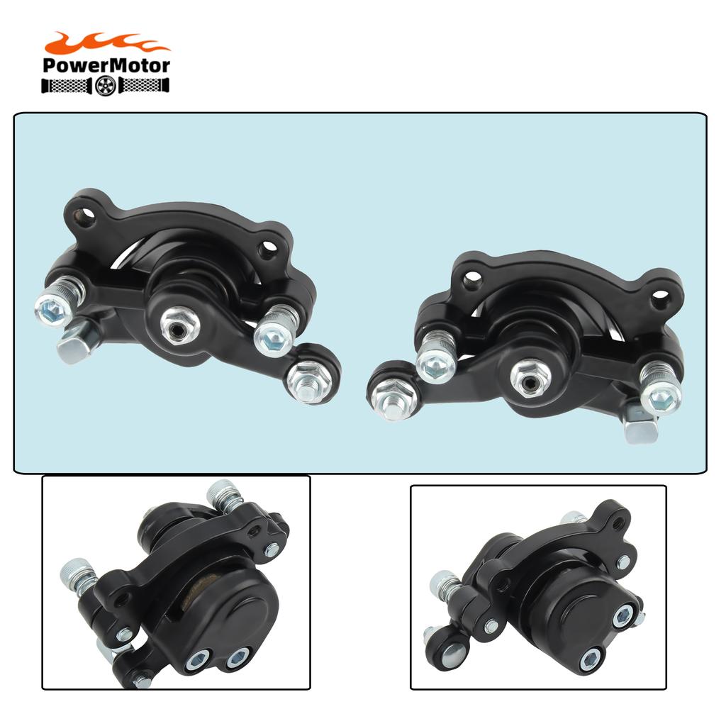 Motorcycle Front Rear Disc Brake Caliper Pads 43cc 47cc 49cc Kids ATV Quad Minimoto Dirt Pocket Bike Gas Scooter Brake Parts