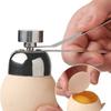 Boiled Raw Egg Opener Stainless Steel Egg Scissors Topper Eggshell Cutter Measuring Ball Egg Shell Opener Creative Kitchen Tool