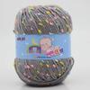Pointillism Silk Fluff Yarn: Medium Thickness for Hand-Knitting Baby Sweaters, Scarves, and Bags.