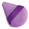 Velvet Flocked Triangle Powder Puff: Wet & Dry Use, Non-Absorbent for Loose Powder & Concealer.