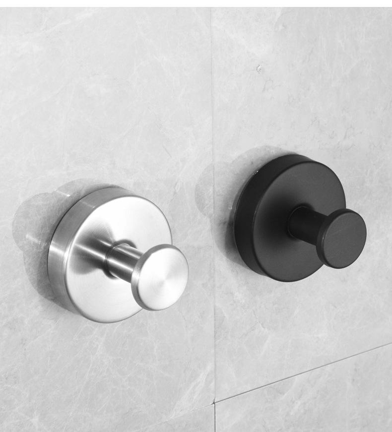 Bathroom Suction Cup Hook Traceless Stainless Steel Kitchen Hooks Hole Free Vacuum Coat Hooks Wall Towel Suctions Cups