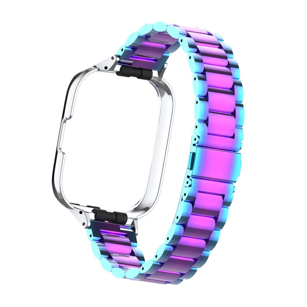 Metal Buckle Strap+Case for Redmi Watch 3 Active Milanese bracelet for Redmi Watch 3 Lite Band+Case protector Watch Accessories