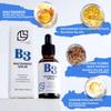 LANTHOME B3 Niacinamid Serum Gesichtsserum zur Porenverfeinerung, Aufhellung, Reduzierung von Pigmentflecken, Feuchtigkeitsspendende Gesichtspflege
