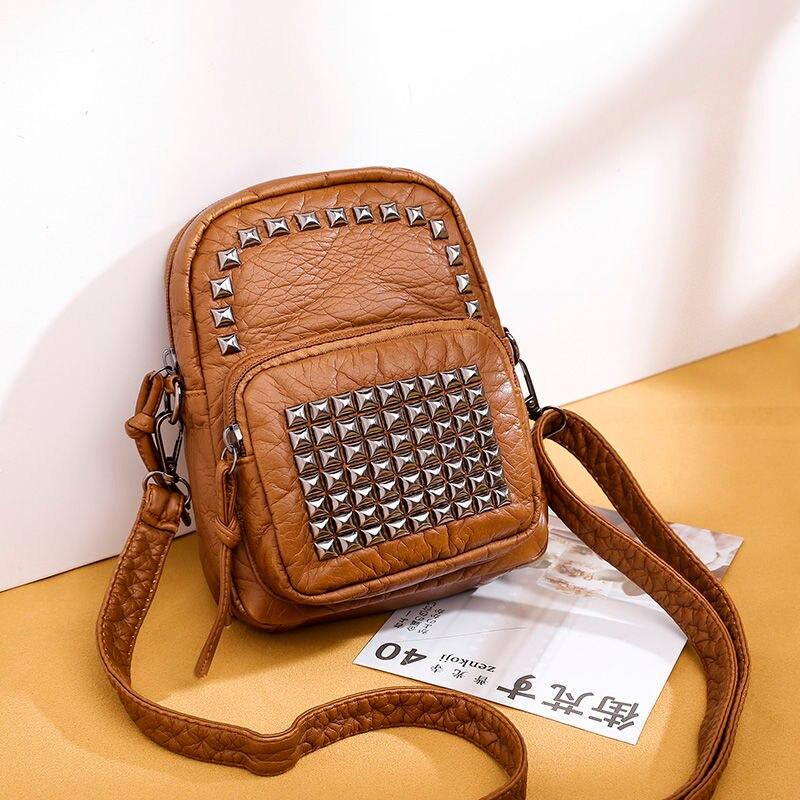 Women handbag Soft PU Leather Fashion Rivet bag Handbag with Shoulder Strap Crossbody Bag Angry Tyrannosaurus Head Women handbag Soft PU Leather Fashion Rivet bag Handbag with Shoulder Strap Crossbody Bag Angry Tyrannosaurus Head