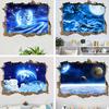 Fantasy Stereo Star Sky Wall Sticker Living Room Bedroom Children Room Decoration Painting