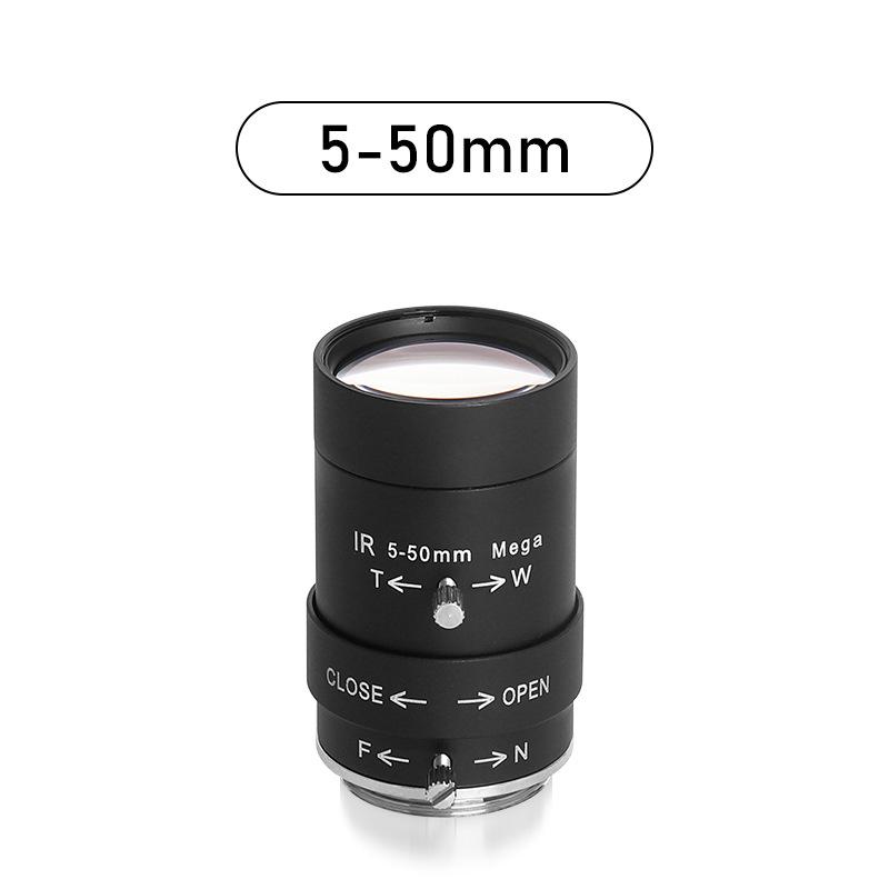 FA Industrial Zoom Lens Series: 6-60mm/5-50mm/10-50mm Low Distortion C-Mount for Machine Vision