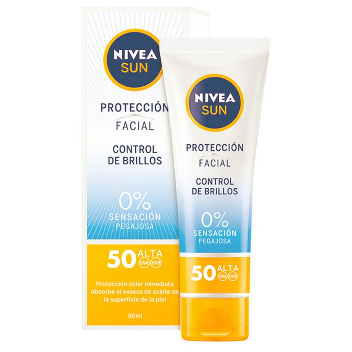 

Солнцезащитный крем для лица Nivea SPF 50. (50 мл) (Унисекс) (50 мл)