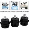 2Pcs Air Compressor Muffler Filter Silencers Metal Air Compressor Intake Filter and Noise Muffler Replacement Parts