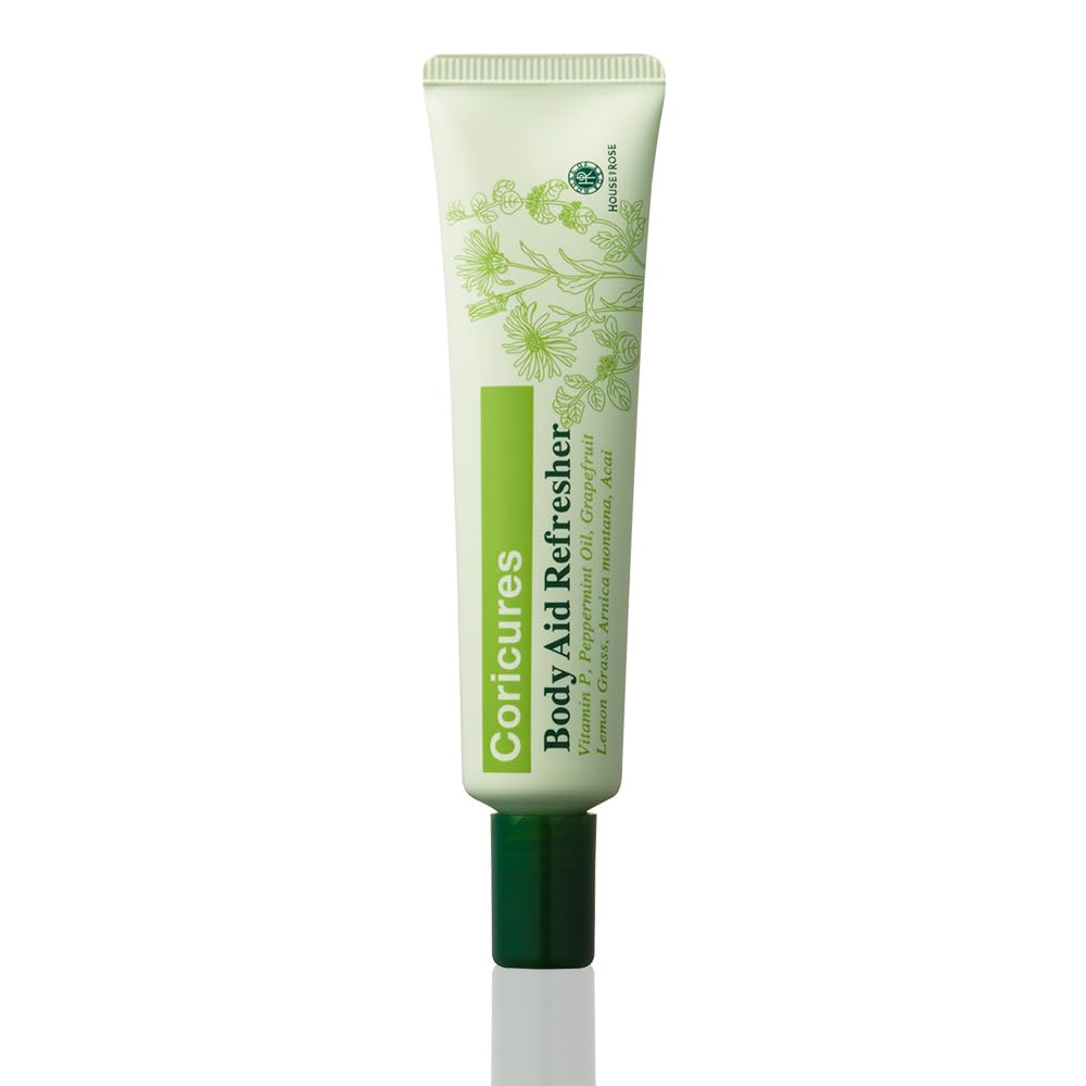 

House of Rose Coricures Body Aid Refresher for Neck, Shoulder, and Temple Relief (25g)