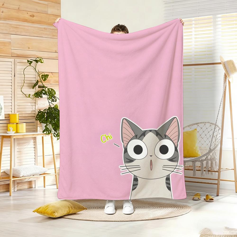 Cartoon C-ChisS Sweet HomeS Throw Soft Warm Throw Blanket for Bedroom Living Room Bed Travel Camping Picnic Gift