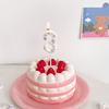Unique Kids Birthday Cake Candle Decoration Colorful Wax Number for Party Celebration and Family Gatherings